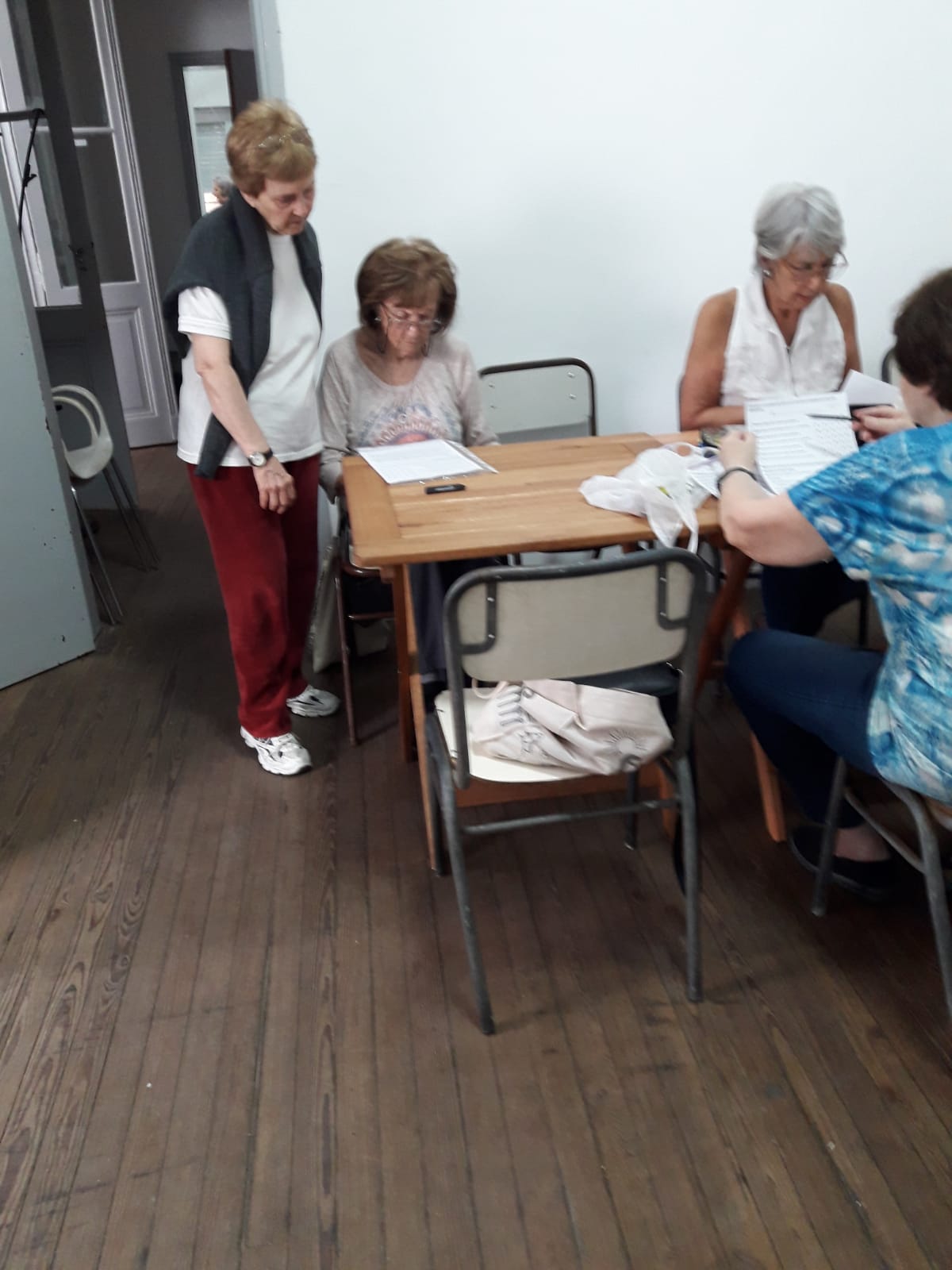 Actividad en Centro de Jubilados